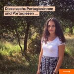 Diese sechs Portugiesinnen und Portugiesen...- Bild: Junge Portugiesin