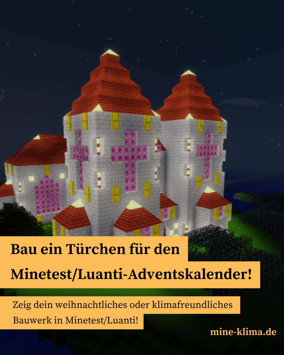 bau dein Türchen für den Minetest/Luanti Adventskalender