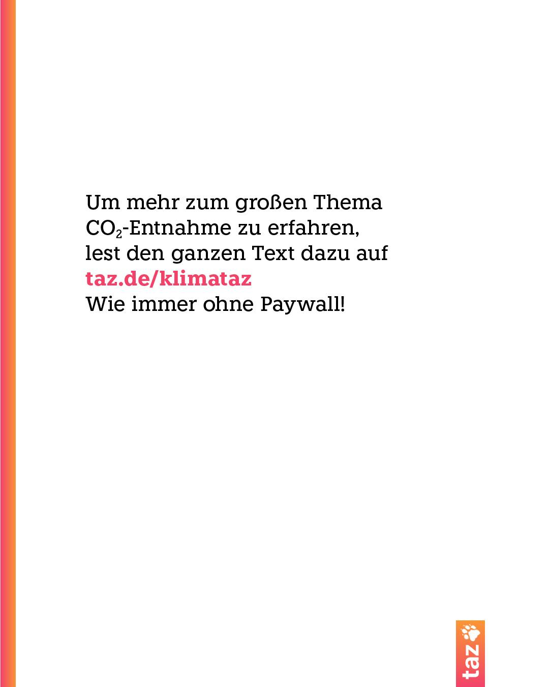 Mehr Infos auf taz.de/klimataz