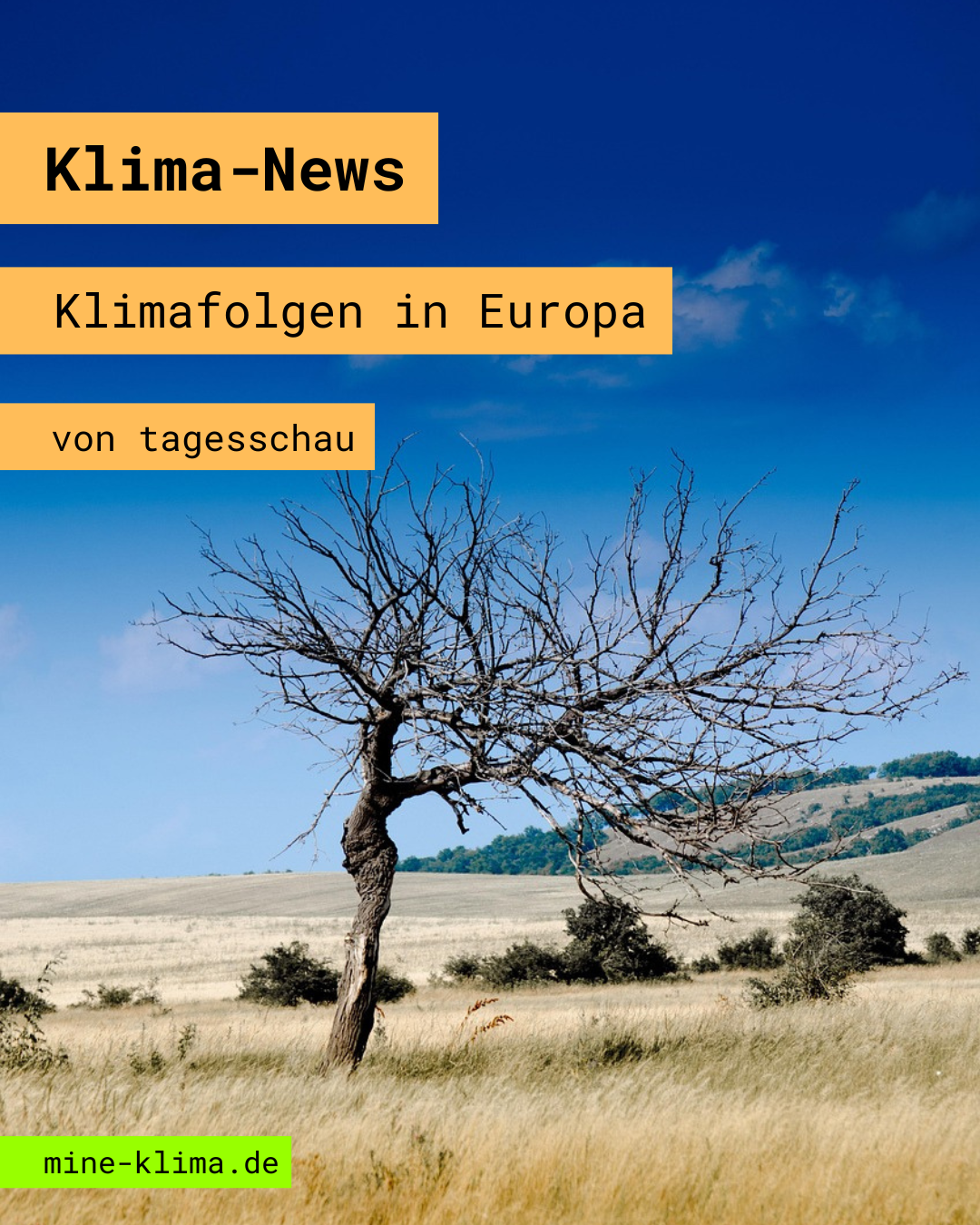 Klima-News: Klimafolgen in Euopa