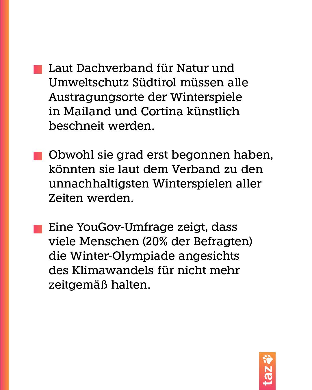 Bild von @klima.taz auf Instagram