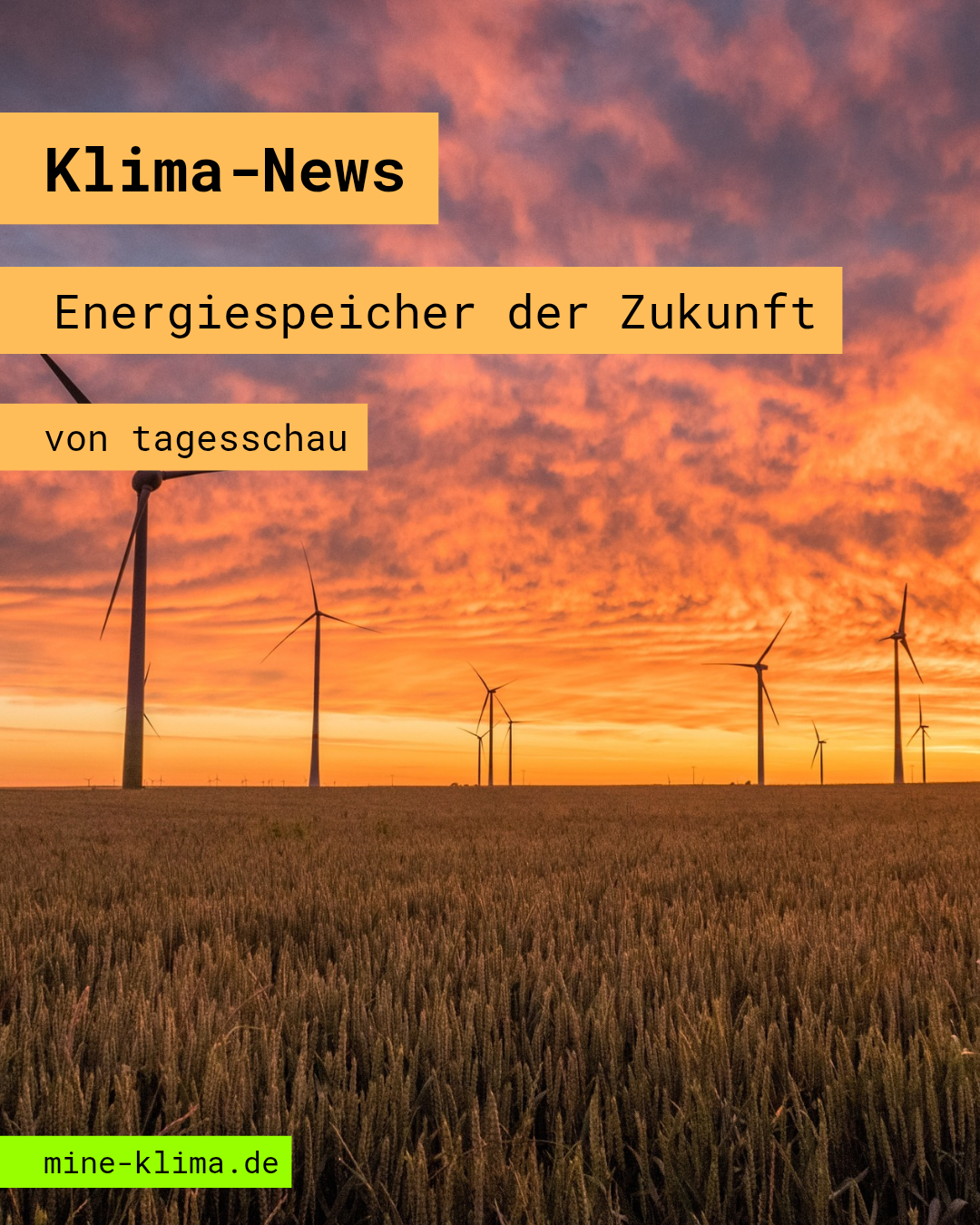 Klima-News: Energiespeicher der Zukunft