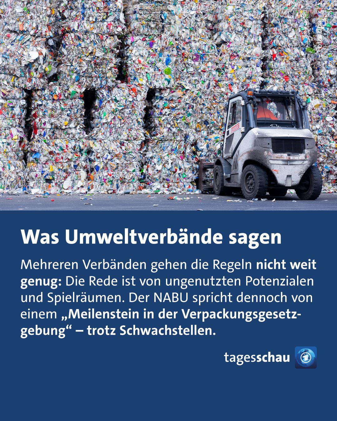 @tagesschau: Was Umweltverbände sagen
