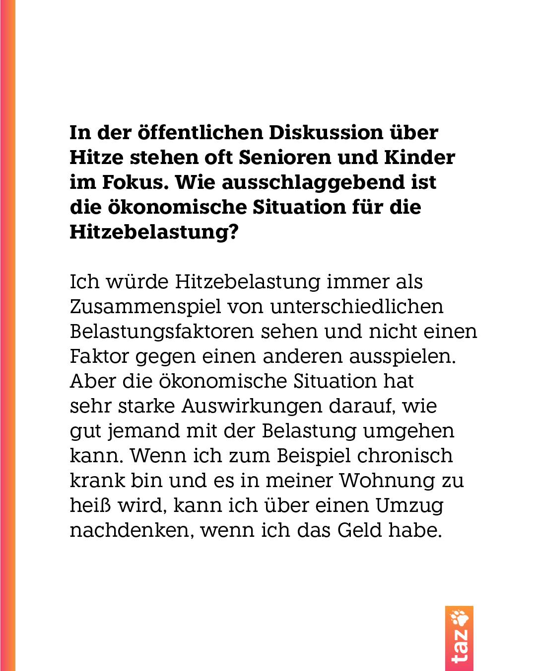 @klima.taz: Senioren und Kinder bei Hitze im Fokus