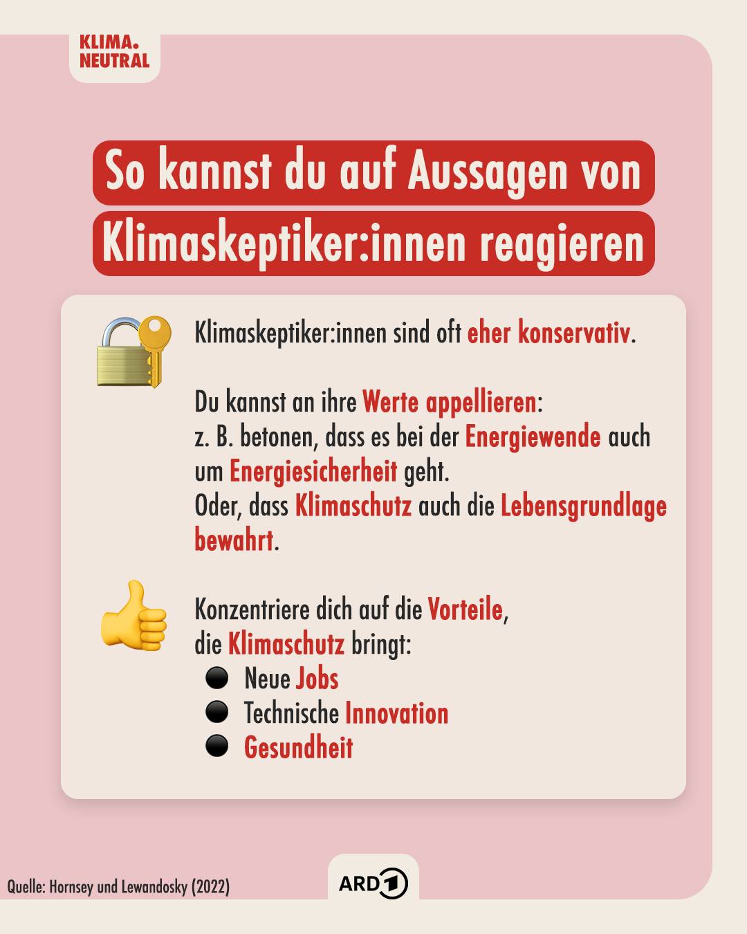 @klima.neutral: So kannst du auf Aussagen von Klimaskeptiker:innen reagieren
