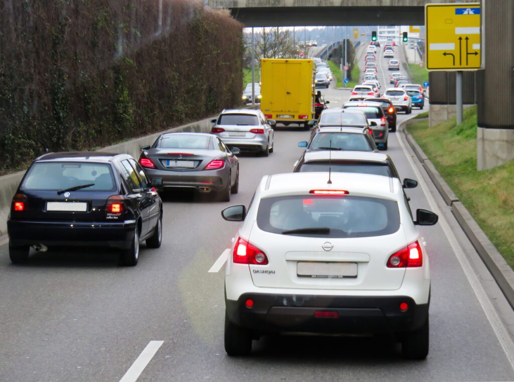 Autos im Verkehr